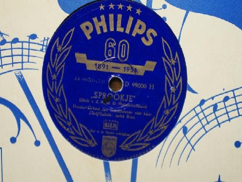 60 jaar Philips reclame laat met originele hoes