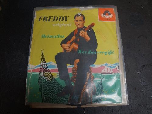 Freddy, heimatlos in speciale hoes