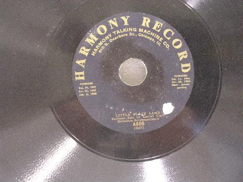 Harmony 25 cm plaat center gat 20 m dubbelzijdig